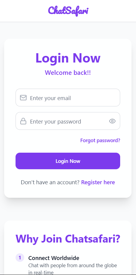 ChatSafari App Screenshot 3